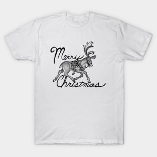 Merry Christmas Reindeer T-Shirt